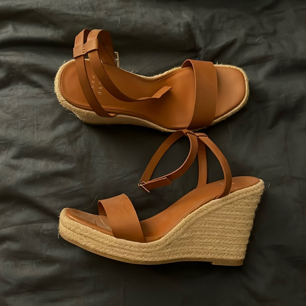 Brown wedges from Target